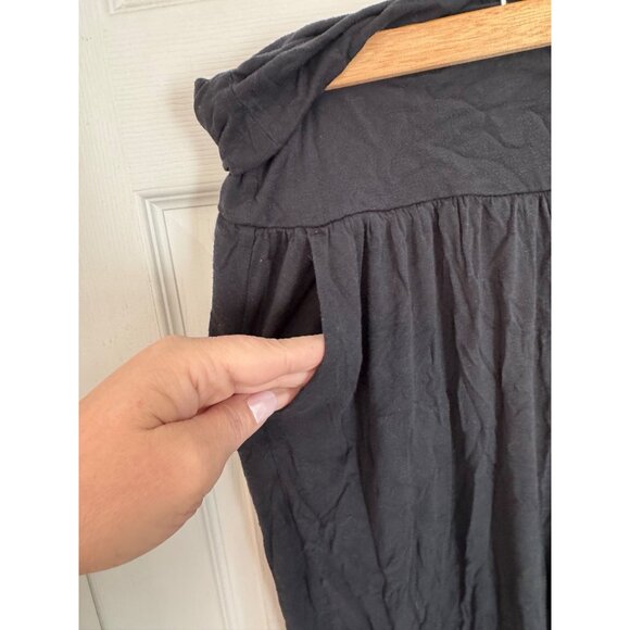 Athleta Black Yoga Style Activewear Pants Size Large - Picture 4 of 9